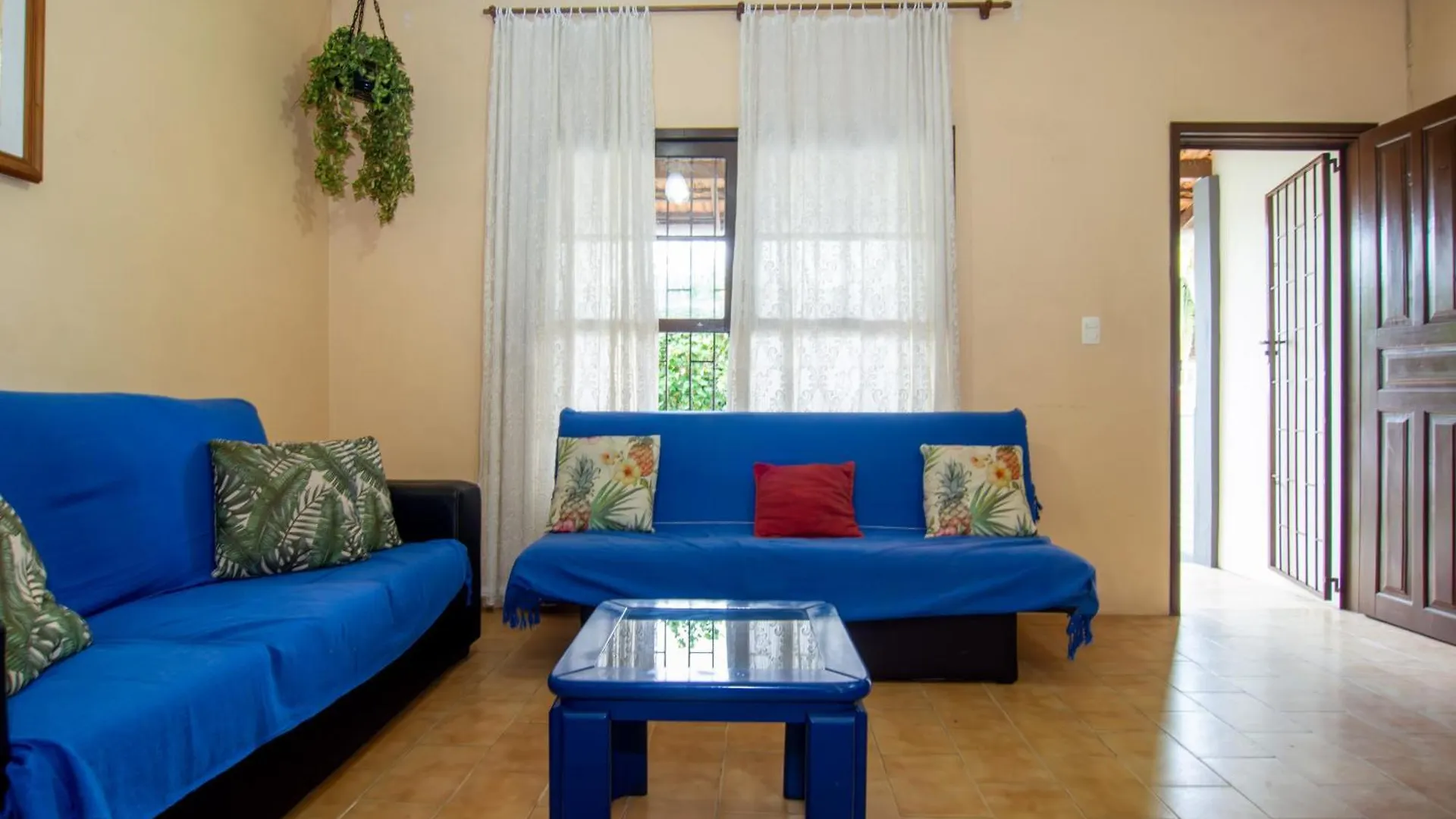 펜션 Florianópolis Casa Pe Na Areia, 50M Do Mar Em Canasvieiras Vp4107 빌라 브라질